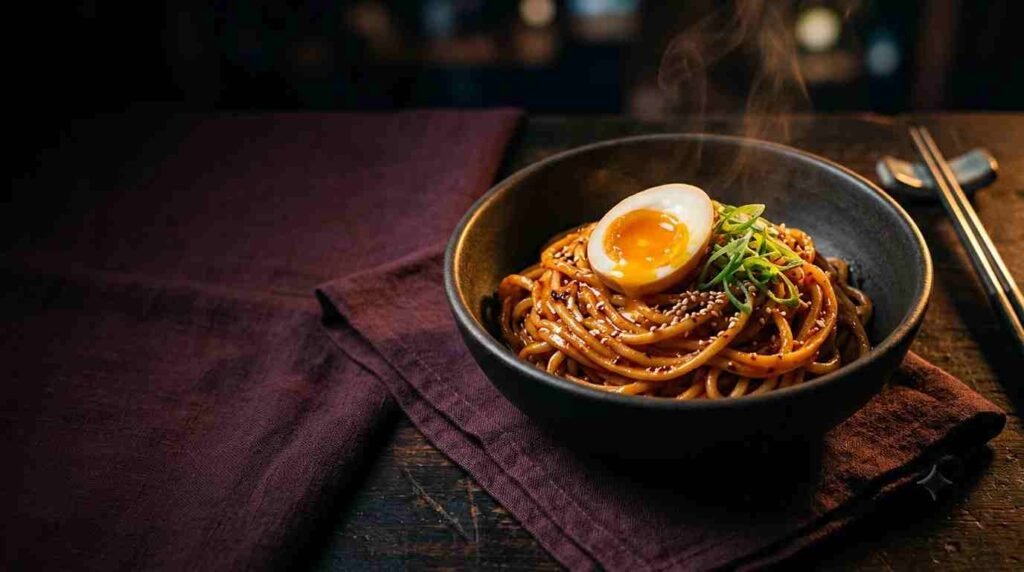 Midnight Garlic Butter Noodles