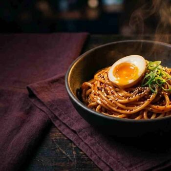 Midnight Garlic Butter Noodles